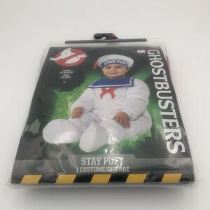 Ghostbusters Stay Puft Infant Halloween Costume 3-6 months